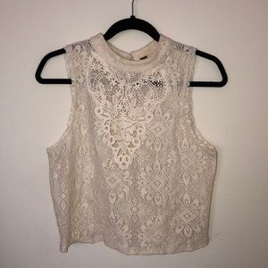 FREE PEOPLE - VICTORIAN LACE BLOUSE